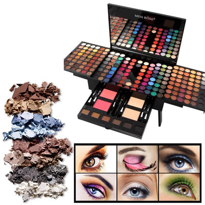 Personalized 180 Colors Eyes Shadow Blush Set