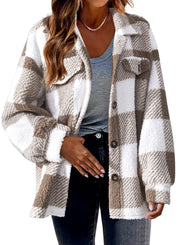 Women's Plush Fashion Jacket