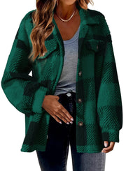 Women's Plush Fashion Jacket