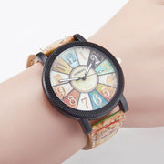 Vintage Quartz and Leather Women's Wrist Watch