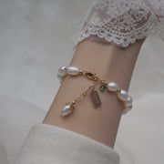 White Pearl Luxury Bracelet