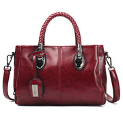 Women's Vintage Wax Leather Handbag