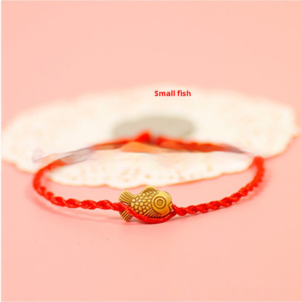 Red Rope Bracelet Small Jewelry