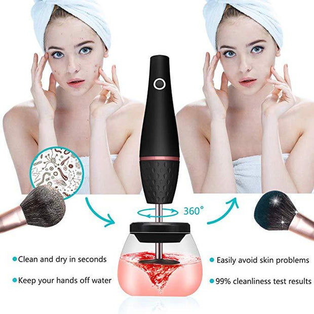 Electric Makeup brush cleaner