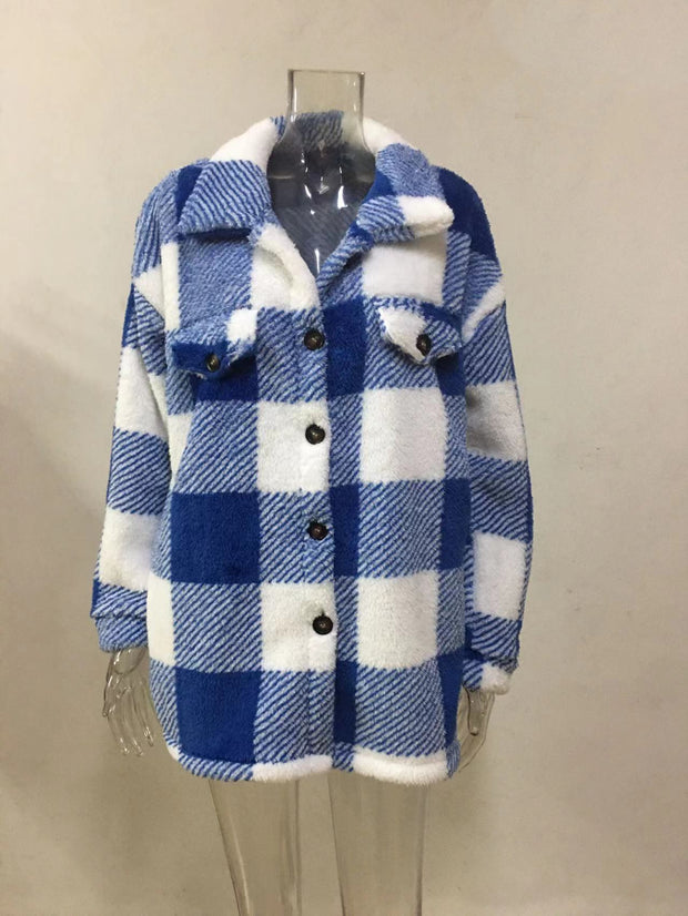 Women's Plush Fashion Jacket