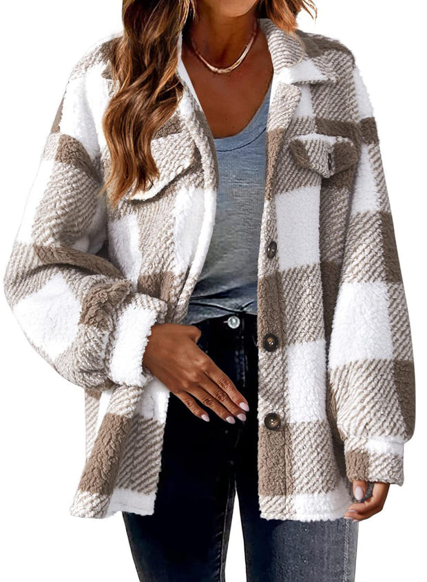 Women's Plush Fashion Jacket