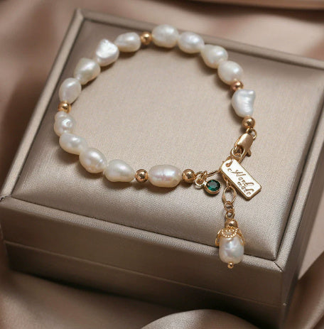 White Pearl Luxury Bracelet