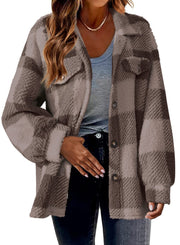 Women's Plush Fashion Jacket