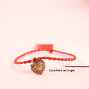 Red Rope Bracelet Small Jewelry