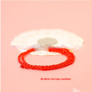 Red Rope Bracelet Small Jewelry